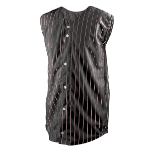 YOUTH BASEBALL JERSEY - BLACK / PINK, M