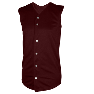 ADULT  BASEBALL JERSEY - Brown, M