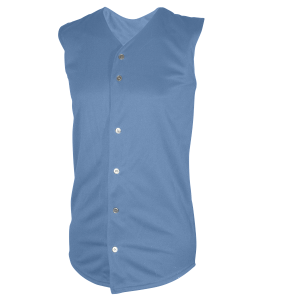 ADULT  BASEBALL JERSEY - Columbian Blue, M