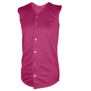 ADULT  BASEBALL JERSEY - Fuchsia, M