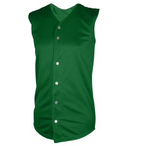ADULT  BASEBALL JERSEY - Kelly Green, M