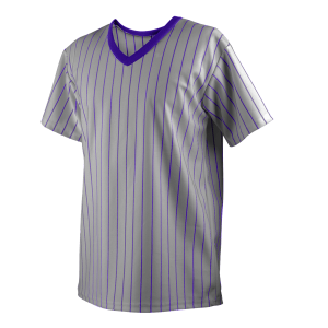 ADULT  ALL SPORT SHIRT - Silver / Purple, M