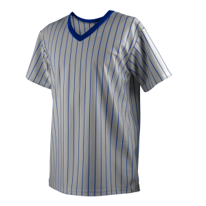 ADULT  ALL SPORT SHIRT - SILVER / ROYAL BLUE, M