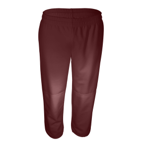 ADULT  BASEBALL / SOFTBALL PANTS - Maroon, M