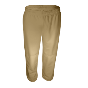 ADULT  BASEBALL / SOFTBALL PANTS - Vegas Gold, M