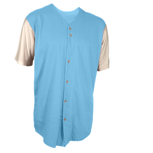 YOUTH BASEBALL JERSEY - Columbian Blue, M