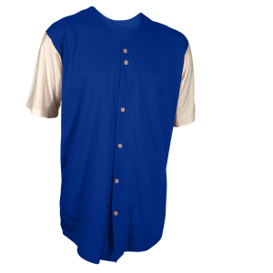 YOUTH BASEBALL JERSEY - Royal Blue, M