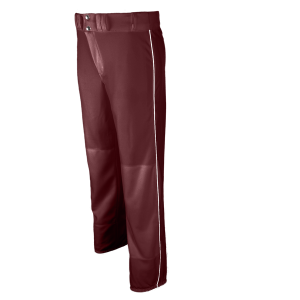 ADULT  BASEBALL PANTS - Maroon, M