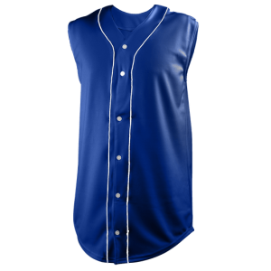 ADULT  BASEBALL JERSEY - Royal Blue, M