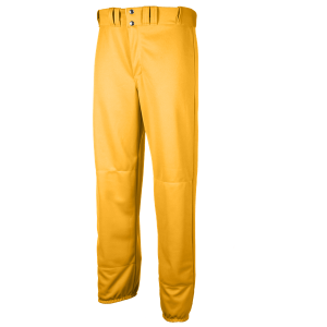 YOUTH BASEBALL PANTS - Gold, M