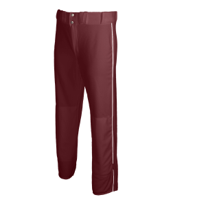 YOUTH BASEBALL PANTS - Maroon, M