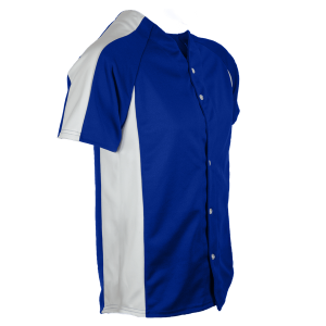 ADULT  BASEBALL JERSEY - Royal Blue, M