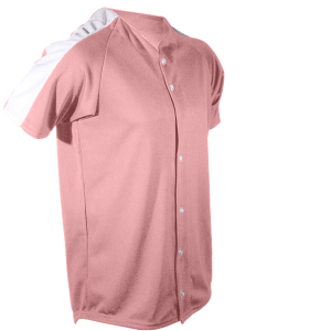 ADULT  BASEBALL JERSEY - Pink, M