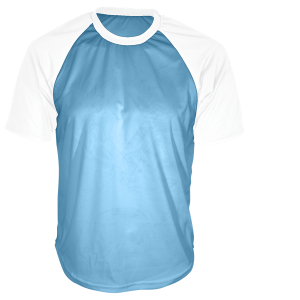 ADULT  BASEBALL JERSEY - Columbian Blue, M
