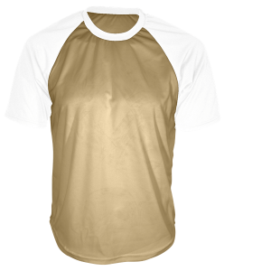 ADULT  BASEBALL JERSEY - Vegas Gold, M
