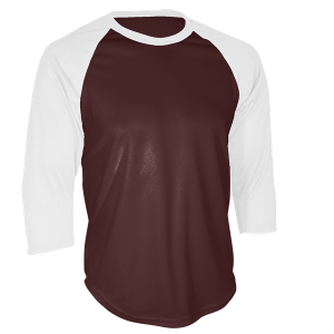 ADULT  BASEBALL JERSEY - Brown, M