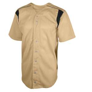 YOUTH  BASEBALL JERSEY - Vegas Gold, M