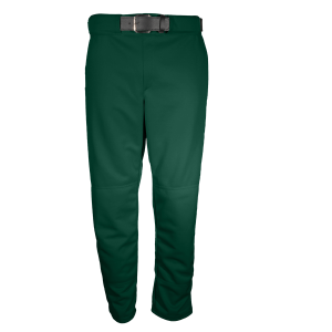 YOUTH FAKE FLY BASEBALL PANTS - Dark Green, M