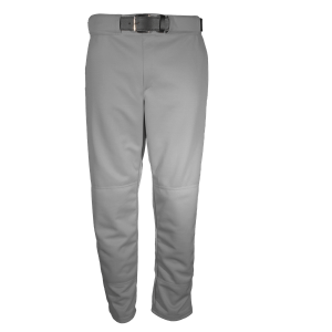 YOUTH FAKE FLY BASEBALL PANTS - Silver, M