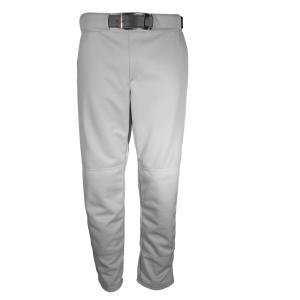 YOUTH FAKE FLY BASEBALL PANTS - White, M