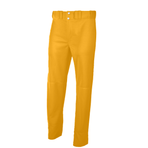 YOUTH BASEBALL PANTS - Gold, M