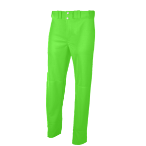 YOUTH BASEBALL PANTS - Neon Green, M