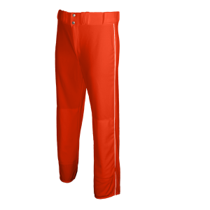 YOUTH BASEBALL PANTS - Orange, M