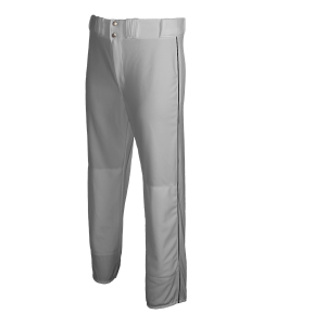 YOUTH BASEBALL PANTS - Silver, M