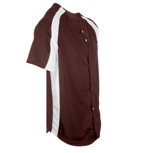 ADULT  BASEBALL JERSEY - Brown, M