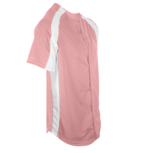 ADULT  BASEBALL JERSEY - Pink, M