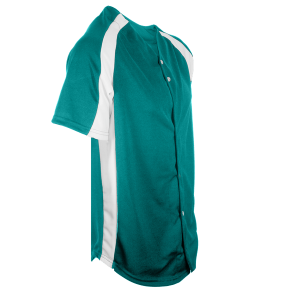 ADULT  BASEBALL JERSEY - Teal, M