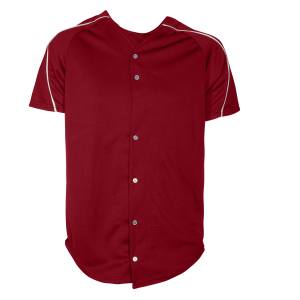 ADULT  BASEBALL JERSEY - Cardinal, M
