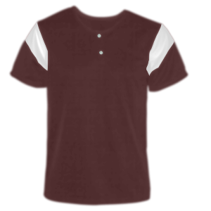 ADULT  BASEBALL JERSEY - Brown, M