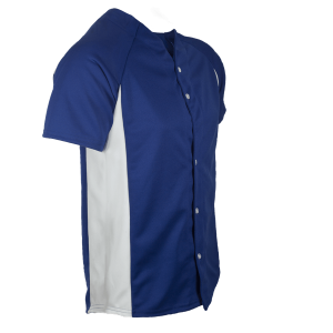 ADULT  BASEBALL JERSEY - Royal Blue, M
