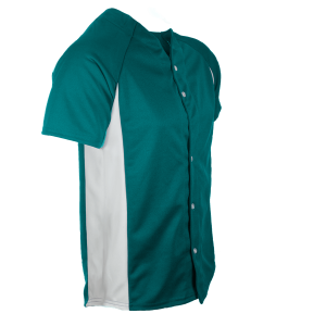ADULT  BASEBALL JERSEY - Teal, M