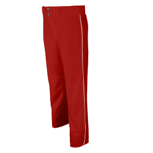 YOUTH BASEBALL PANTS - Red, M