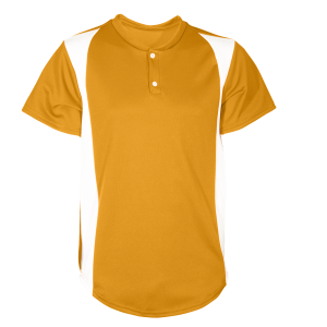 YOUTH BASEBALL JERSEY - Gold, M