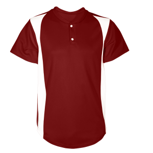 YOUTH BASEBALL JERSEY - Maroon, M