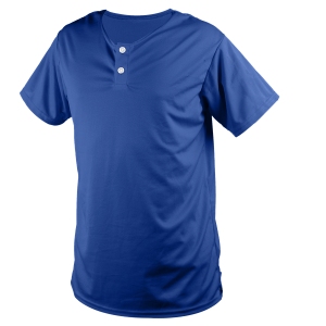 ADULT  BASEBALL JERSEY - Royal Blue, M