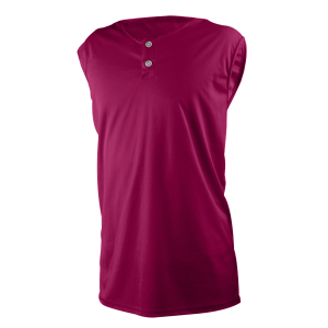 YOUTH BASEBALL JERSEY - Fuchsia, M