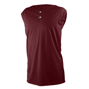 YOUTH BASEBALL JERSEY - Maroon, M