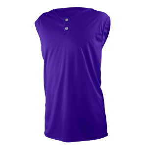YOUTH BASEBALL JERSEY - Purple, M