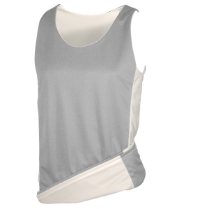 ADULT  REVERSIBLE JERSEY - Silver, M