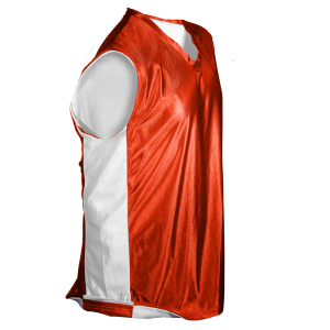 ADULT  REVERSIBLE JERSEY - Orange, M