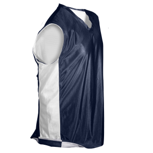 ADULT  REVERSIBLE JERSEY - Navy Blue, M