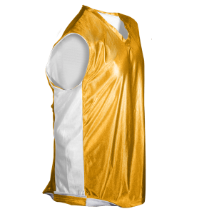 ADULT  REVERSIBLE JERSEY - Gold, M