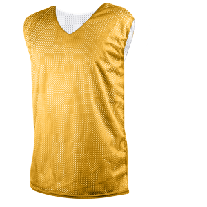 ADULT  REVERSIBLE JERSEY - Gold, M