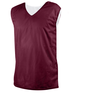 ADULT  REVERSIBLE JERSEY - Maroon, M