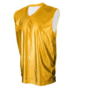 ADULT  REVERSIBLE JERSEY - Gold, M