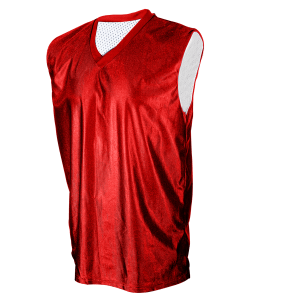 ADULT  REVERSIBLE JERSEY - Red, M